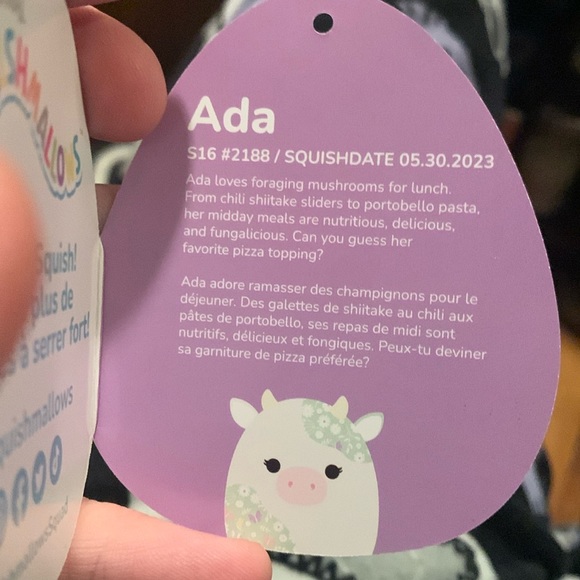 Ada the cow squishmallow Easter 2024 - Picture 5 of 6